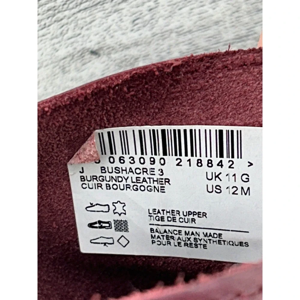 Clarks Bushacre 3 Mens Burgundy Leather Chukka Desert Boots‎ 12 M 261741457110